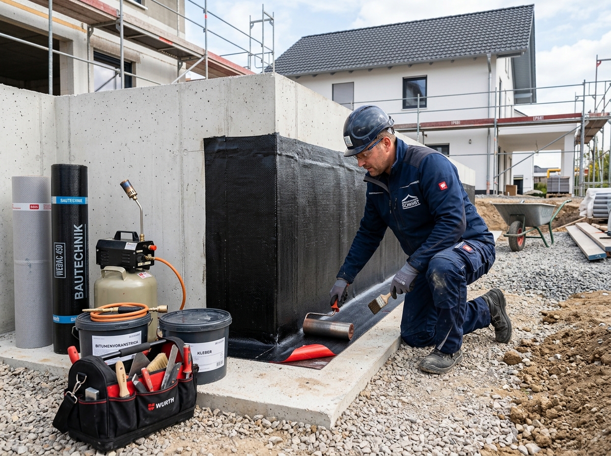 Professionelle Kellerabdichtung und Bautenschutz durch Bauhandwerk Stey
